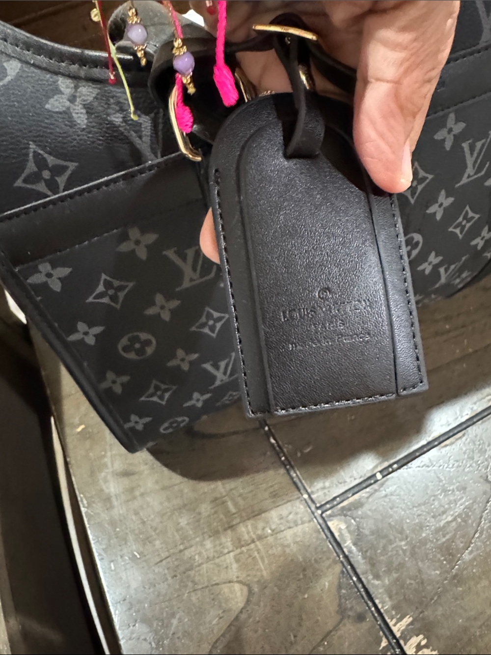 Pet carrier Black & Gray Monogram Bag - Picture 5 of 14